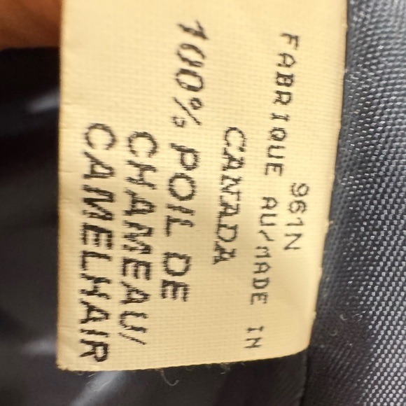 100% Camelhair Light Blue Periwinkle Oversized Blazer Nordstrom Large 12 - Picture 5 of 8